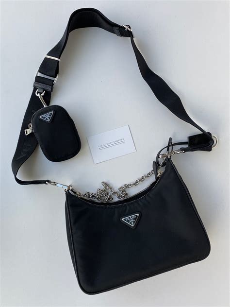 prada cross body|prada nylon shoulder bag price.